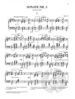 Klaviersonate Nr. 3 fis-moll Op. 23 von Alexander Skrjabin im Alle Noten Shop kaufen