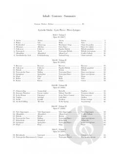 Sämtliche Lyrische Stücke von Edvard Grieg für Klavier im Alle Noten Shop kaufen