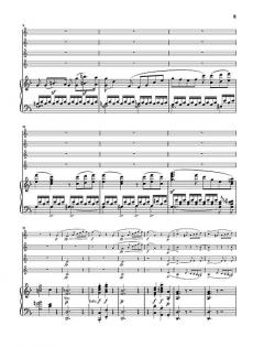 Konzertstück für 4 Hörner und Orchester op. 86 von Robert Schumann für 4 Hörner und Klavier (Stimmensatz)