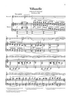 Villanelle für Horn und Klavier von Paul Dukas im Alle Noten Shop kaufen