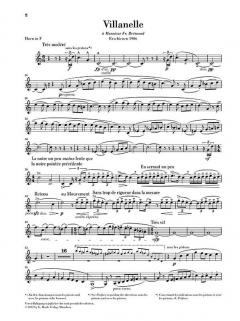 Villanelle für Horn und Klavier von Paul Dukas im Alle Noten Shop kaufen