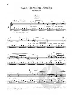 Avant-dernières Pensées von Erik Satie 