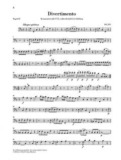Divertimenti für Bläsersextett (Wolfgang Amadeus Mozart) 