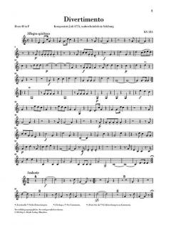 Divertimenti für Bläsersextett (Wolfgang Amadeus Mozart) 