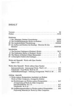 Brahms Werkverzeichnis (Margit L. McCorkle) 