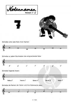 Notenrätsel mit Dobi von Maria Schneider 