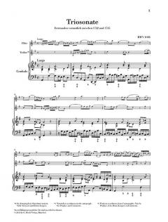 Triosonate in G-dur BWV 1038 (J.S. Bach) 