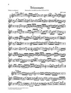 Triosonate in G-dur BWV 1038 (J.S. Bach) 