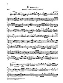 Triosonate in G-dur BWV 1038 (J.S. Bach) 