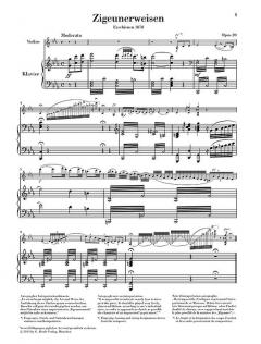 Zigeunerweisen op. 20 von Pablo de Sarasate 