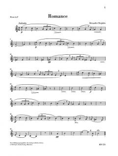 Romance für Horn und Klavier von Alexander Skrjabin im Alle Noten Shop kaufen