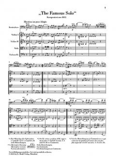 The Famous Solo von Domenico Dragonetti für Kontrabass und Orchester im Alle Noten Shop kaufen