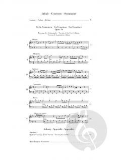 Sechs Sonatinen op. 36 von Muzio Clementi 