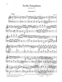 Sechs Sonatinen op. 36 von Muzio Clementi 
