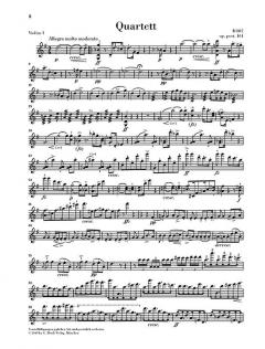 Streichquartett G-dur op. post. 161 D 887 von Franz Schubert im Alle Noten Shop kaufen (Stimmensatz)