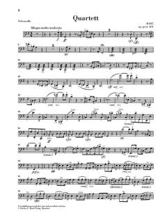Streichquartett G-dur op. post. 161 D 887 von Franz Schubert im Alle Noten Shop kaufen (Stimmensatz)