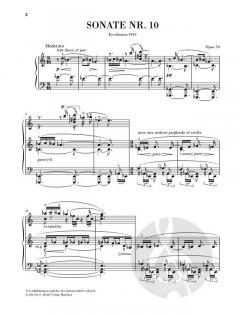 Klaviersonate Nr. 10 op. 70 von Alexander Skrjabin im Alle Noten Shop kaufen