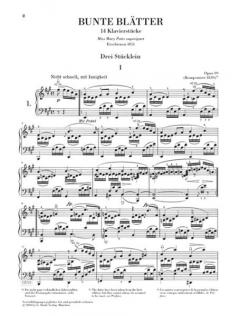 Sämtliche Klavierwerke Band 6 von Robert Schumann im Alle Noten Shop kaufen - HN931