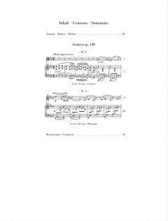 Sonaten op. 120 für Klavier und Klarinette von Johannes Brahms 
