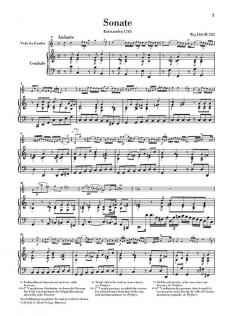 Gambensonaten Wq 88, 136, 137 von Carl Philipp Emanuel Bach 