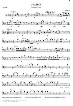 Sextett Es-dur op. 71 mit Marsch WoO 29 (Ludwig van Beethoven) 