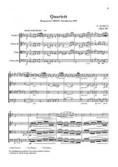 Streichquartett von Claude Debussy im Alle Noten Shop kaufen