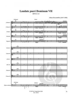 Vesperpsalmen 5: Laudate pueri von Johann Rosenmüller 