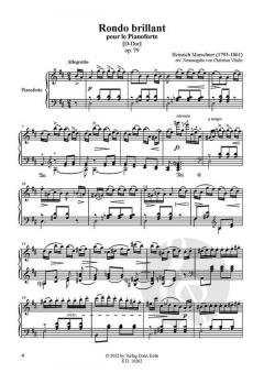 Rondo brillant von Heinrich Marschner 