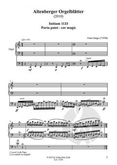 Altenberger Orgelblätter von Franz Surges für Orgel (2010) im Alle Noten Shop kaufen (Partitur)