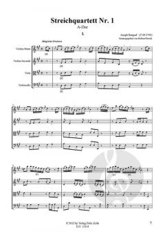 Streichquartett Nr. 1 A-Dur von Joseph Bengraf im Alle Noten Shop kaufen