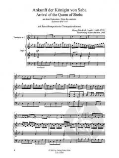 Ankunft der Königin von Sabaaus von Georg Friedrich Händel 