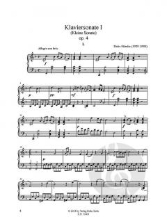 Kleine Klaviersonaten und Klavierstücke von Hatto Ständer im Alle Noten Shop kaufen (Partitur)