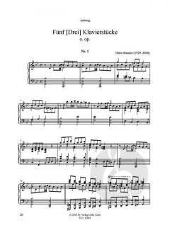 Kleine Klaviersonaten und Klavierstücke von Hatto Ständer im Alle Noten Shop kaufen (Partitur)