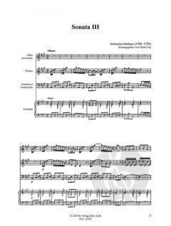 Sonata III A-Dur (Sebastian Bodinus) 