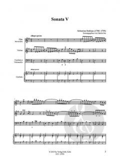 Sonata V e-Moll (Sebastian Bodinus) 