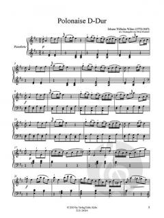 Polonaise und Rondos von Johann Wilhelm Wilms für Pianoforte im Alle Noten Shop kaufen (Partitur)