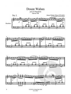 Walzer von Johann Wilhelm Wilms für Pianoforte im Alle Noten Shop kaufen (Partitur)