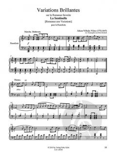 Variationen Vol. 4 von Johann Wilhelm Wilms für Pianoforte im Alle Noten Shop kaufen (Partitur)