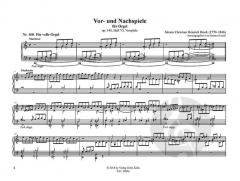 Vor- und Nachspiele für die Orgel Band 6 von Johann Christian Heinrich Rinck im Alle Noten Shop kaufen (Partitur)