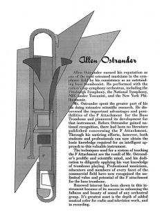 F Attachment And Bass Trombone von Allen Ostrander 