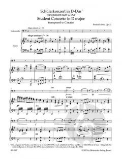 Concerto D-Dur op. 22 von Christoph Sassmannshaus 