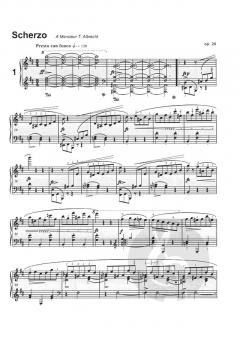 Scherzos for Piano Opp. 21, 31, 39, 54 von Frédéric Chopin 