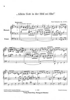 Acht Charakterstücke von Paul Gerhardt 