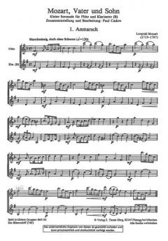 Mozart - Vater und Sohn für Holzbläser Duo im Alle Noten Shop kaufen