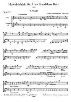 Notenbüchlein für Anna Magdalena Bach für Holzbläser Duo im Alle Noten Shop kaufen