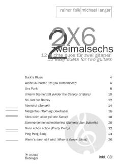 Zweimalsechs (2 x 6) von Michael Langer 