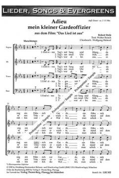 Adieu mein kleiner Gardeoffizier (Robert Stolz) 