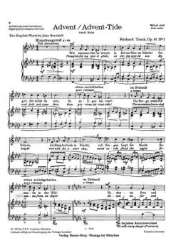 Sieben Weihnachtslieder von Richard Trunk 