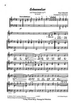 Schneewalzer von Thomas Koschat 