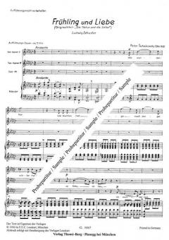 Frühling und Liebe (Pjotr Iljitsch Tschaikowski) 